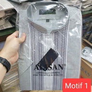 Baju Koko Alisan lengan pendek original ukuran 15 (M)