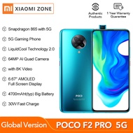 [Global Version] 5G Xiaomi POCO F2 Pro 6GB 128GB Snapdragon 865 64MP Quad Rear Camera Smartphone 6.67Inch 20MP Pop-up Front Mobile Phone