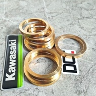 Ninja R SS RR ZX 150 Exhaust Gasket Solid Brass Material Ninja R SS RR ZX 150 Exhaust Gasket