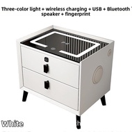 Smart Bedside Table with Light