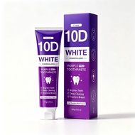English Version 10D Whitening Toothpaste Purple PRO Clean Fresh Breath 100g9/17