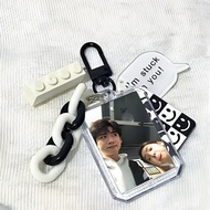 The First Frost Bai Jingting Zhang Ruonan DIY Acrylic Photo Frame Keychain Pendant