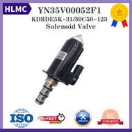 YN35V00052F1 KDRDE5K-31/30C50-123 Solenoid Valve For Kobelco SK200-8 SK300-8 New.Holland E135B E235B