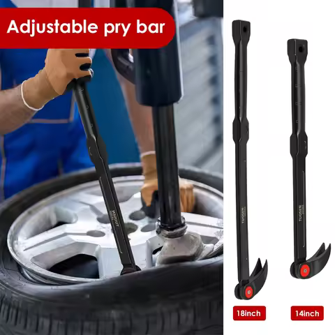 14/18inch Pry Bar with Comfortable Handle Adjustable Prybar 14 Position Adjustable Angle Pry Bar Mul