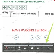 Perodua Myvi D51a 2021 - 2025 Aircond Switch Hazard Switch & Heater Double Signal Suis 88610-BZ240-