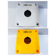 Control Box Push Button - Yellow 1-hole Push Button Box
