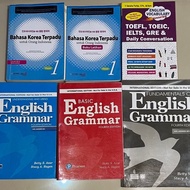 [READ DESCRIPTION] Preloved English Learning Book Grammar Betty Azar English vopcab Korean