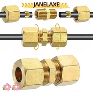 JANELAXE932JN Compression Union, 4 5 6 8 10 12 16mm Brass Brass Compression Fitting, Accessories 1/8