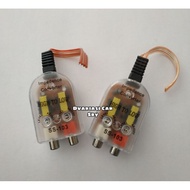 High to Low RCA Audio Converter Adapter High to Low RCA Converter/