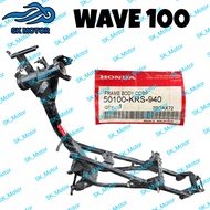 Honda WAVE 100 WAVE100 Original Frame Body Comp Chassis Tulang Body Badan Chasis 50100-KRS-940