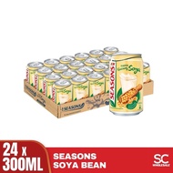 F&N Seasons Soya Bean Cans Drinks 300ml x 24 (1 Carton)