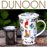 Imported Product 100% Authentic Dunoon Shetland Mug Catastrophe Set Embossed Model With Lid And Tea 