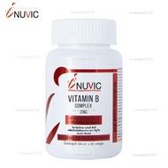 วิตามินบีรวม ซิงค์ x 1 ขวด อินูวิค Vitamin B Complex Zinc Inuvic Vitamin B1 B2 B3 B5 B6 B7 B9 B12 ว