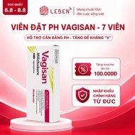 Vagisan Milchsaure PH gynecological suppositories support pH balance, increase intensive resistance 