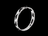 Meinl Percussion TA1BK-WHM 10" Wood Tambourine 1 Row BPS Jingles