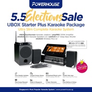 [SG] Powerhouse Slim Starter Plus Home Karaoke System + Powerhouse KTV System With Songs