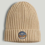 Mothercare Boy Beige Ribbed Beanie Hat