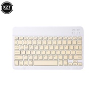 Mini Wireless Keyboard Bluetooth Keyboard And Mouse Keycaps Russian Bluetooth Keyboard Rechargeable For ipad Phone Tablet Laptop LJP396 Basic Keyboard