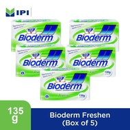BIODERM SOAP - FRESHEN 135g Box - [Bundle of 5]