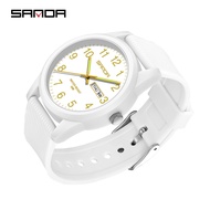 SANDA Brand Men Ladies Luxury Fashion Watch Waterproof Complete Calendar Casual Ultra-thin Quartz Watch