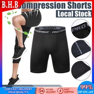 Men's athletic shorts, quick-drying stretchy athletic pants, for basketball/cycling-GLHF