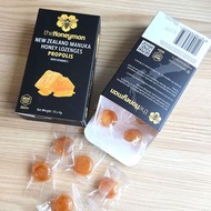 The Honeyman New Zealand Manuka Honey Lozenges 麥蘆卡蜂蜜潤喉糖