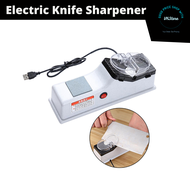 USB elektrik Pisau Sharpener automatik boleh laras mengasah Alat gunting Sharpener Alat pengesah Pisau Dapur dap
