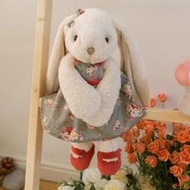 伽百利Gabriel復古情侶兔子毛絨玩具睡覺抱枕玩偶女孩生日禮物
