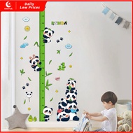 Cartoon Baby Height Sticker Measurement Height Ruler Wall Sticker Removable Height Sticker Child Chi