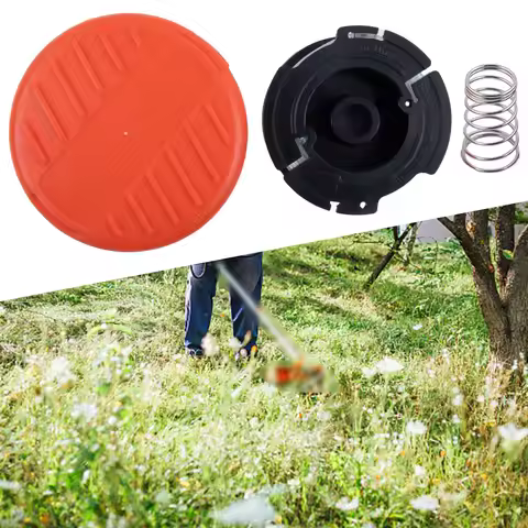 Factory Wound AF100 Replacement Spool Line And Cap RC100P For Black&Decker Trimmers 30 Feet Of 0 065