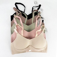 Wireless Cup B Cup C Thin Foam Full Cup Plain Bra Code A28