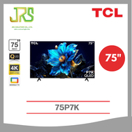 TCL ทีวี คิวแอลอีดี 75 นิ้ว TCL (4K QLED GOOGLE TV) 75P7K