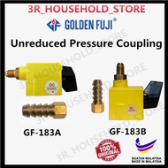 GOLDEN FUJI 183A / 183B Gas Regulator Unreduced Pressure Coupling Non Return Valve Kepala Dapur Gas