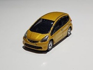 【米舖TOY】 8成新 TAKARA TOMY TOMICA #100 Honda Fit Jazz GE6 GE8 本田 黃色 淨車 車仔