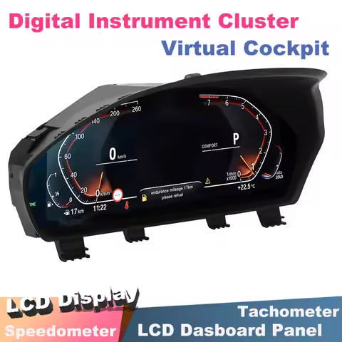 11''LCD Dashboard Digital Instrument Gauge Cluster Cockpit For BMW X1 F48 X2 F39 F49 F52 1 2 Series 