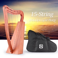 Muslady-Kcan คลาสสิก Lyre Rusuo Buzhi Mewmewcat Lyre 15 Huiop Lyre Cloth Tu Wrench Ireland Harp Harp