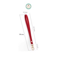 KATALOG - Phone Strap Kulit / Tas / Dompet / PU Leather Wrist Band Phone Lanyard for Cellphone Case