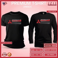 T-Shirt Cotton Mitsubishi Viral Shirt Lelaki Shirt perempuan Baju lelaki Baju perempuan lengan pendek lengan panjang