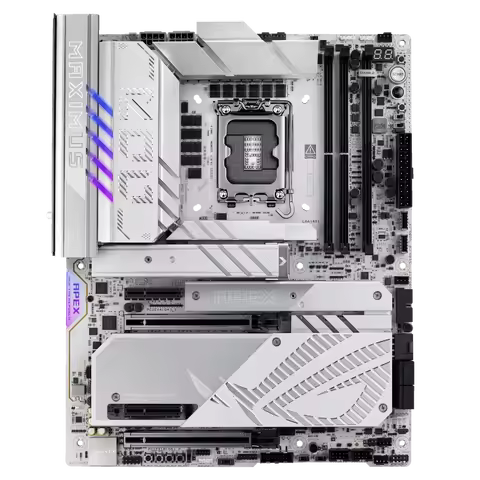 ROG Maximus Z890 Apex PC Motherboard WIFI 7 AI Cooling DDR5 ARGB Light PCIe5.0 ATX Form Factor for C