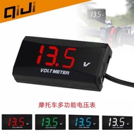 Car Motorcycle Battery Detection Voltmeter LED 12v-50v Car Digital Display Voltmeter