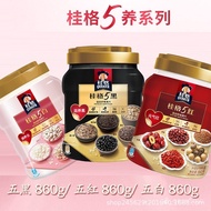 Quaker 5 Black 5 Red Mixed Oatmeal Five 860 Sesame Canned Breakfast Substitute Fast Food And Drinks 