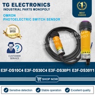 Omron เซ็นเซอร์สวิตช์ตาแมวสะท้อนแสงแบบกระจาย E3F-DS10C4 E3F-DS30C4 E3F-DS30P1 E3F-DS30Y1 E3F-DS10P1