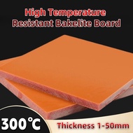 High-Temperature Resistant Phenolic Board Thermal Insulation Bakelite Board 50x50/50x100mm Carving I