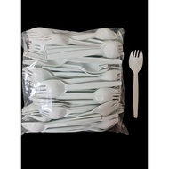 White Spoon Fork Spork per kilo 1 kilo