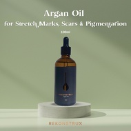 REKONSTRUX Argan Oil for Stretch Marks, Scars and Pigmentation (100ml)