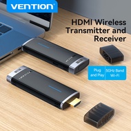Vention HDMI Wireless Transmitter and Receiver 5GHz Band WiFi 1080p 60Hz Output for Monitor Projecto