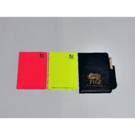 Football referee card
