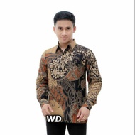 Bae Long Sleeve Batik Shirt For Men