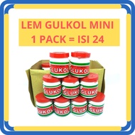 Lem Glukol Kecil Lem Colek Kertas 1 Pack Isi 24 Pcs Murah Lem Mini