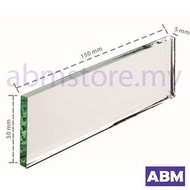 Mirror Plane 50mm x 150mm x 5mm (Cermin Satah)